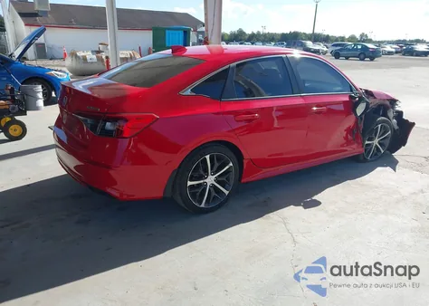 2022 Honda Civic Touring из США, поврежденный, VIN 2HGFE1F93NH301132